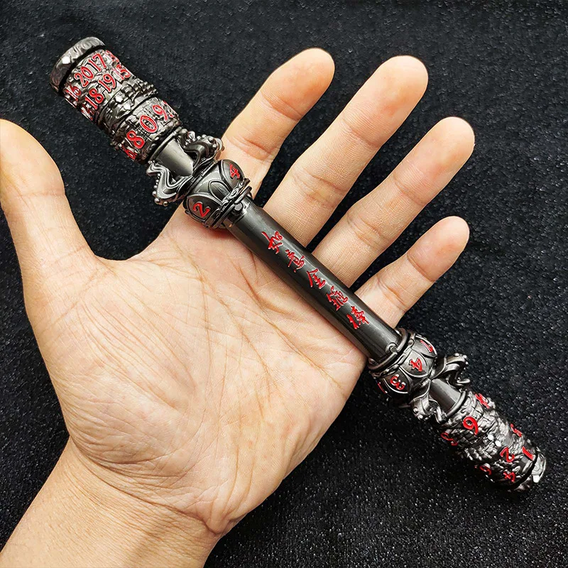 Metal Fidget Roller Spinner Golden Cudgel Fingertip Spinning Top Tip Gyro Flywheel EDC Stress Reducing Office Desk Men's Toys