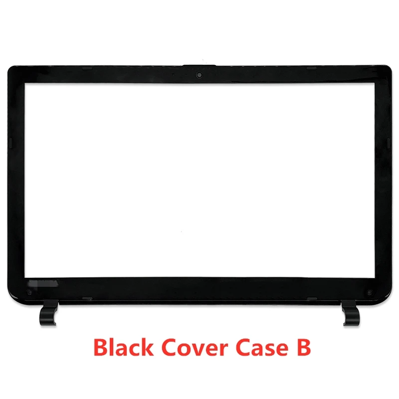 Imagem -04 - Tampa Traseira Lcd para o Satélite Toshiba L50 L55 L50-b L55-b L55-b L55-b L55-b L55-b L55t-b Nova Caixa Moldura Frontal Base Inferior Dobradiças