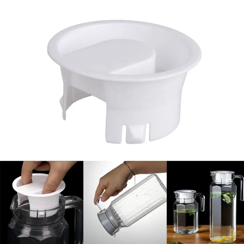 New 7.6CM Lids Covers Anti Dust Non Splash Bottle Plugs Glass Water Carafe Stoppers Leak Proof Caps for Bistro Pitcher
