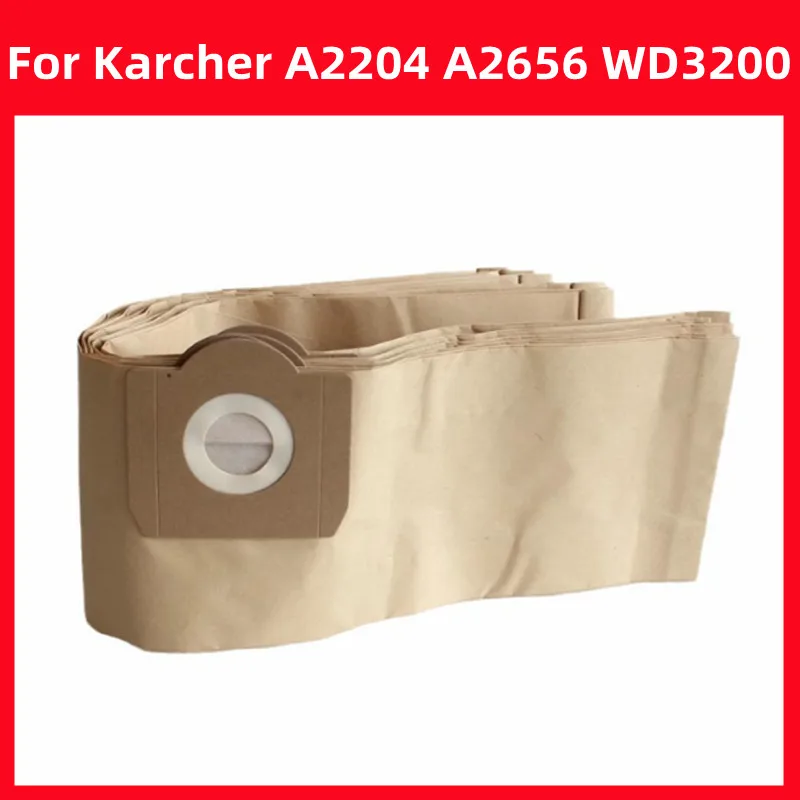 Dust Bags Filter For Karcher MV3 WD3 WD3200 WD3300 A2204 A2656 Vacuum Cleaner Paper Bags For Rowenta RB88 RU100 RU101