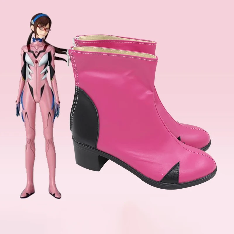 Mari Cosplay Schoenen Anime EVA Half Laarzen Halloween Pole Play Accessoires Custom Made Vrouwen Meisjes