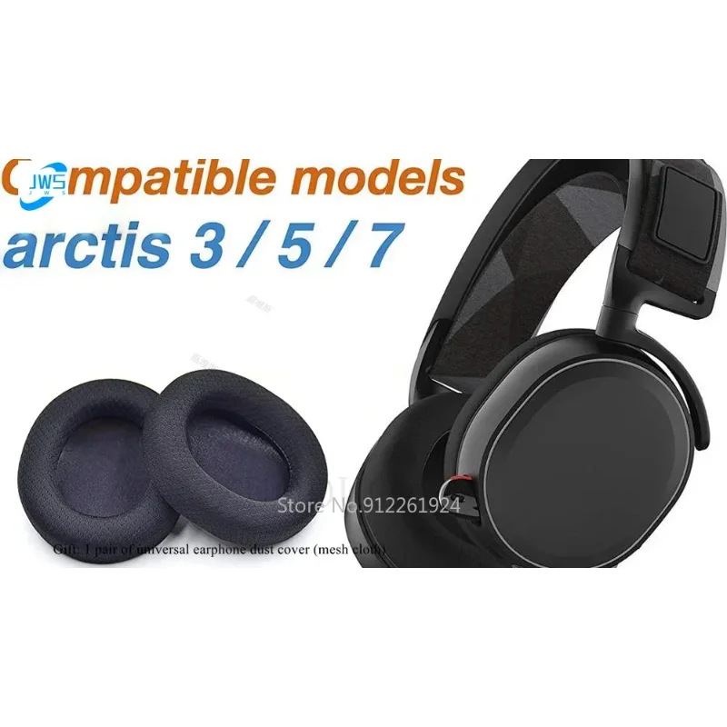 ل Steelseries Arctis 1/3/5/7/9/PRO بطانة للأذن سماعة كم رئيس شعاع الإسفنج وسادة غطاء للأذنين