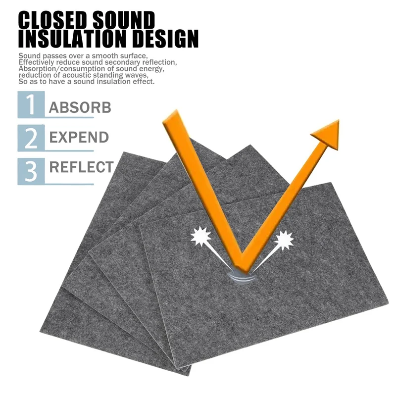 PORK-Самоклеящиеся фетровые направляющие для стульев, фетровые направляющие для стульев толщиной 5 мм для мебели, пола, ножек стула, упаковка из 4 шт.