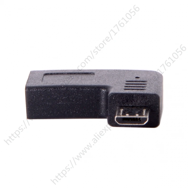 USB-C Type-C Female to Micro USB 2.0 5Pin Male Data Adapter 90 Degree Left & Right Angled Type