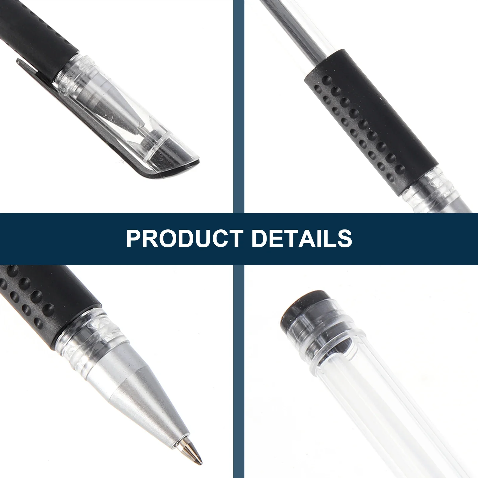 Gel Pen Set School Supplies Black Ink Color 0.5mm Ballpoint Disappearing Heat Erase Pen Writing Tool School Office Stationery