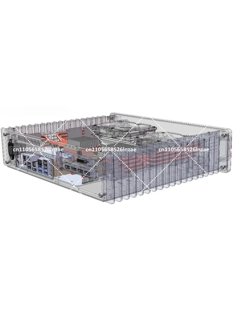 H5 Fanless Chassis with CPU Accessories