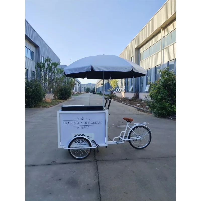 Triciclo/carrinho/bicicletas de sorvete para venda Bicicleta com freezer