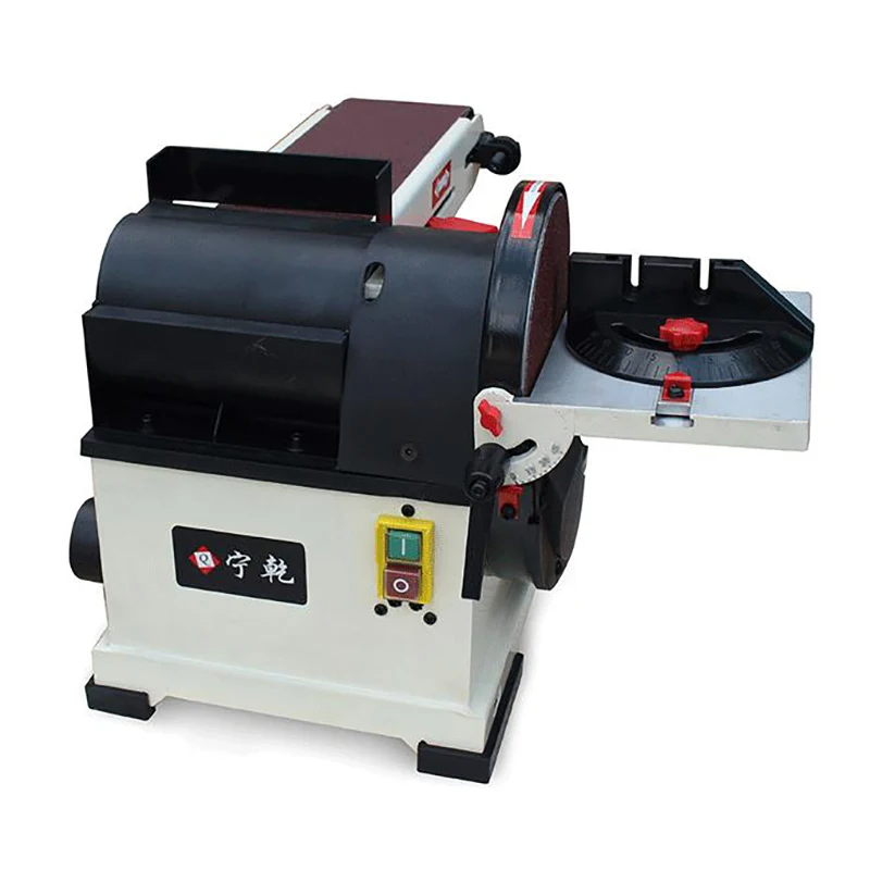 Nueva máquina de correa, JBDS-4115II de escritorio pequeño, máquina pulidora multifunción para el hogar, lijadora Vertical para carpintería, cuchillo de pulido