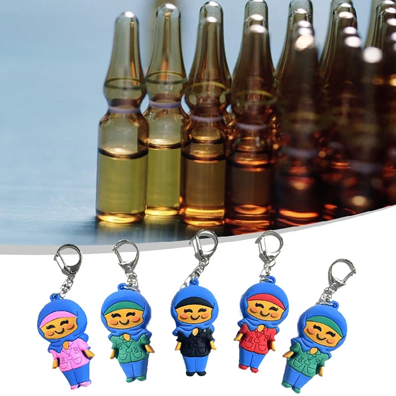 فتاحة أمبولة ومحاقن نفطة جوهر فتاحة سلسلة مفاتيح مطاطية متينة جهاز فتح القارورة هدية #5