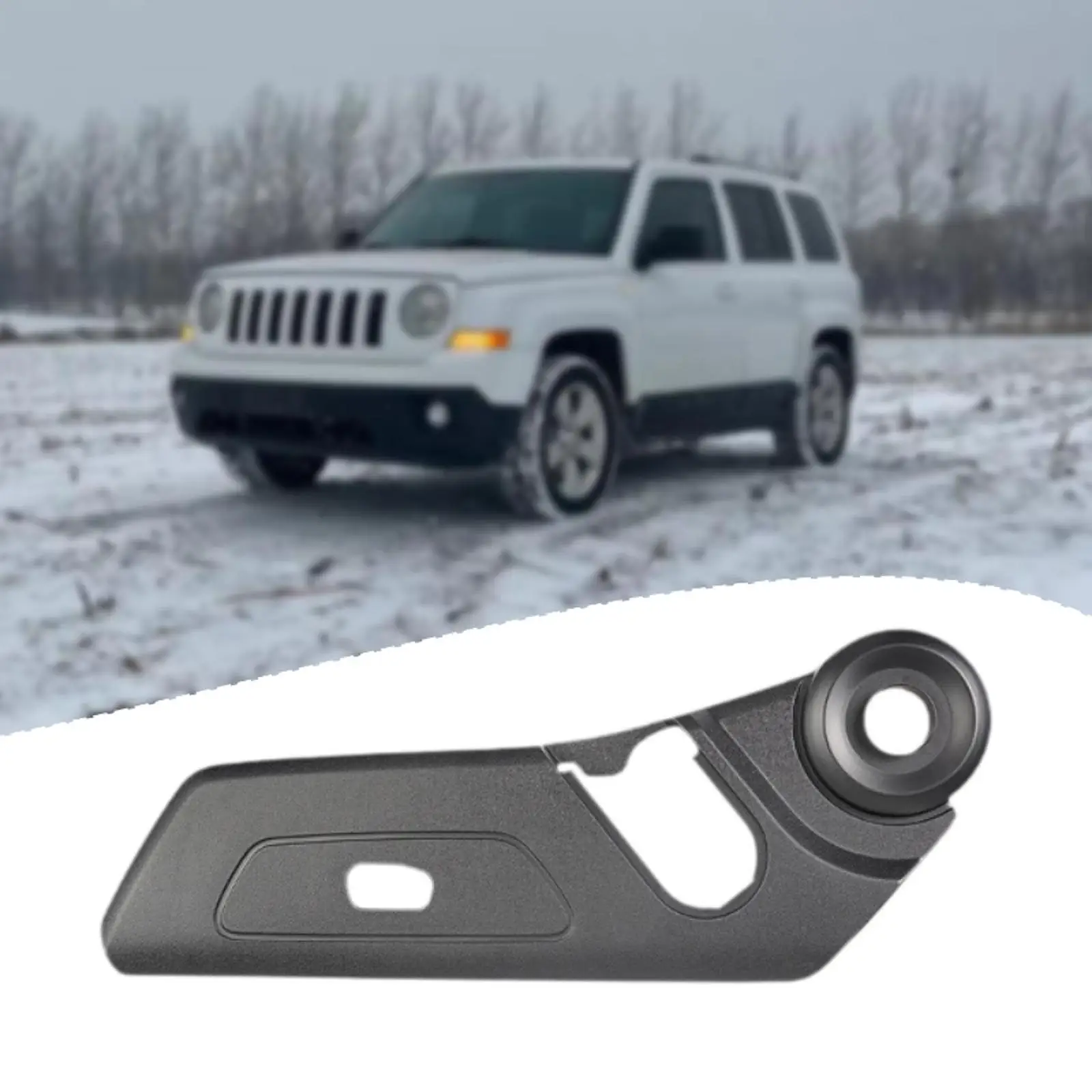 

Front Driver Seat Trim Panel Replacement for Automotive Accessories 1RX04xdvab Track Cover Easy to Install