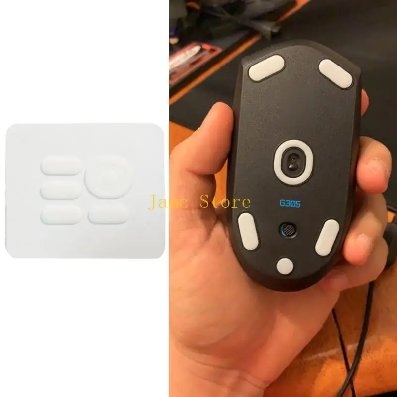 LX0B 1 Sets of Mouse Feet Mouse Skates for G304 Gaming Mouse Feet Replacement ( Esports Gaming Ice Version)