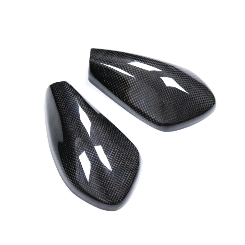 أغطية مرايا الرؤية الخلفية للدراجات النارية 100% 3K أجزاء من ألياف الكربون لياماها MT09 FZ09 2025 ملحقات Motos لوازم معدلة
