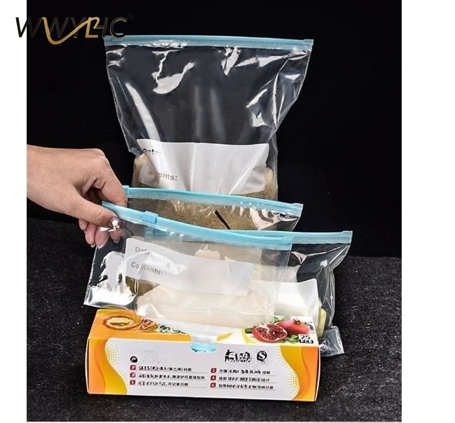 Suitable for Thickening Sealed Fresh-keeping Bags, Widening Sliding Locks, and Refrigerator  Grain Storage Bags