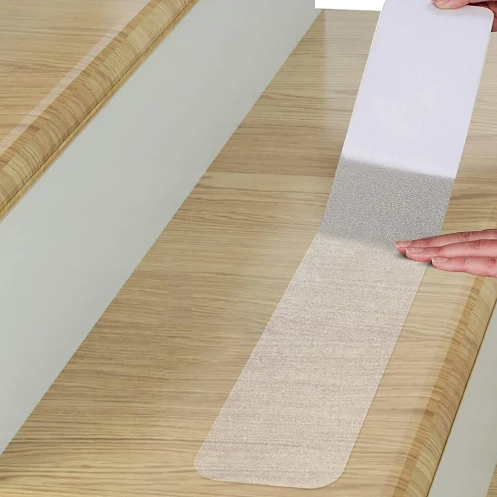 5M Non Slip Tape Waterproof Self Adhesive Traction Grip Strip for Bathroom Floor Tiles Shower Room Bathtub Stairs Kitchen