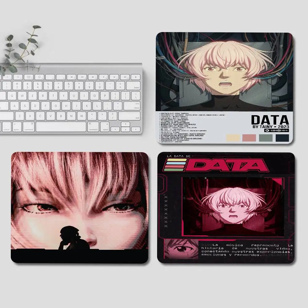 Tainy DATA Singer Game Small Mousepad Computer Desk Mat Table Keyboard Pad Laptop Cushion Non-slip Deskpad