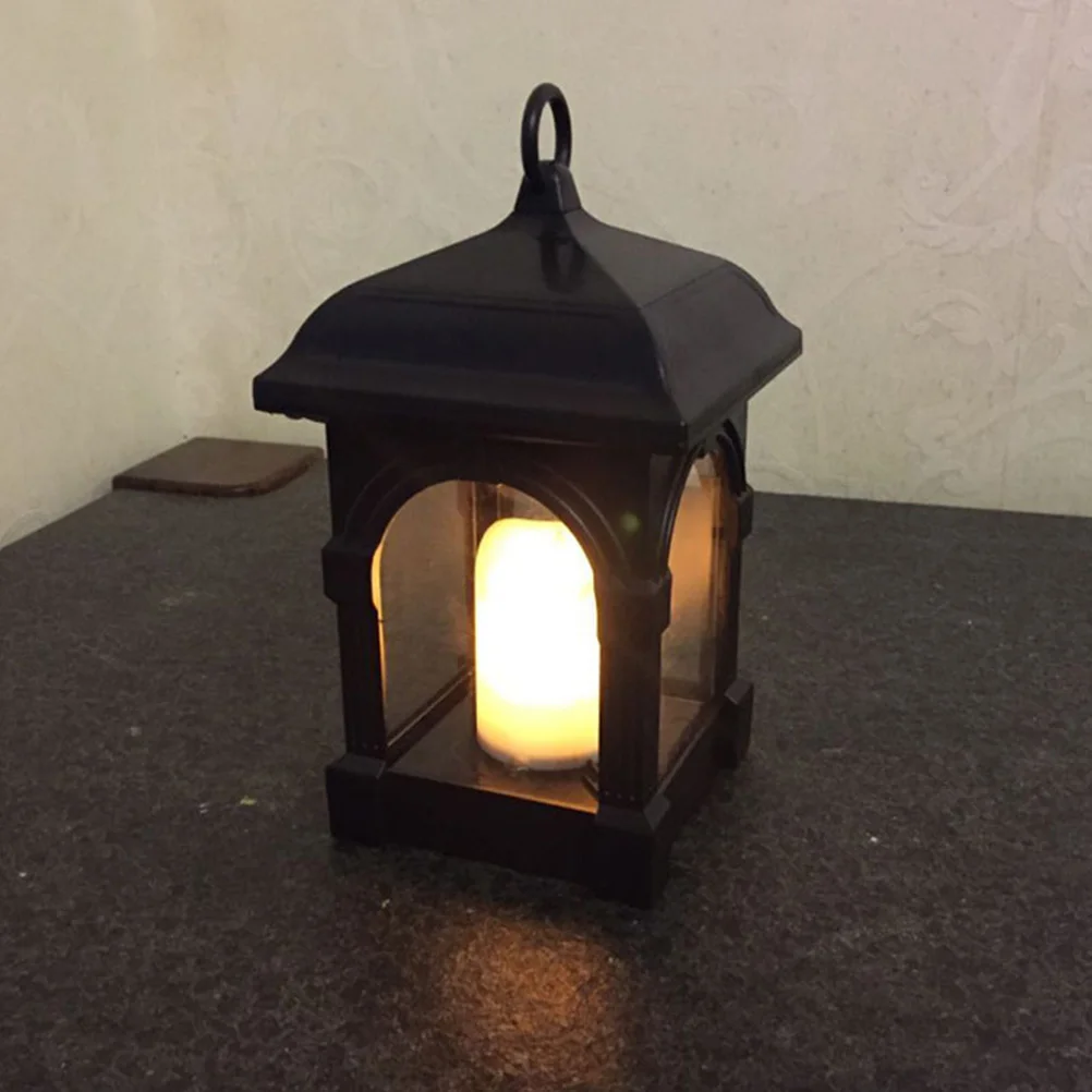 

Solar Garden Hanging Lantern Durable Iron Outdoor Solar Lantern Decorative Courtyard Light Garden Hanging Lamp