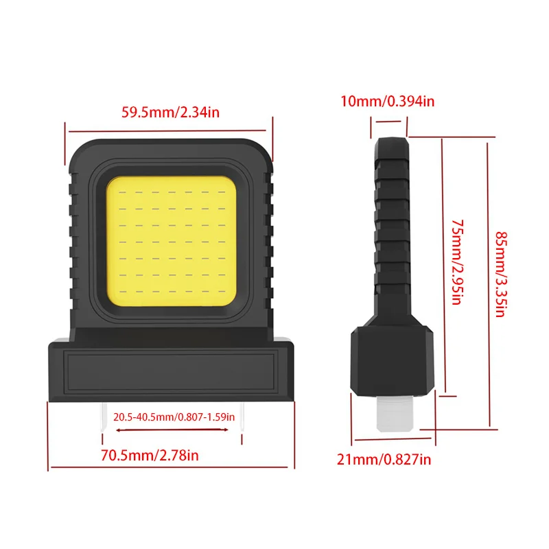 ملحقات أدوات الطاقة LED ضوء العمل لماكيتا لميلووكي لديوالت لبوش ل Dayi Lomvum Zhipu 18 فولت-21 فولت بطارية ليثيوم أيون