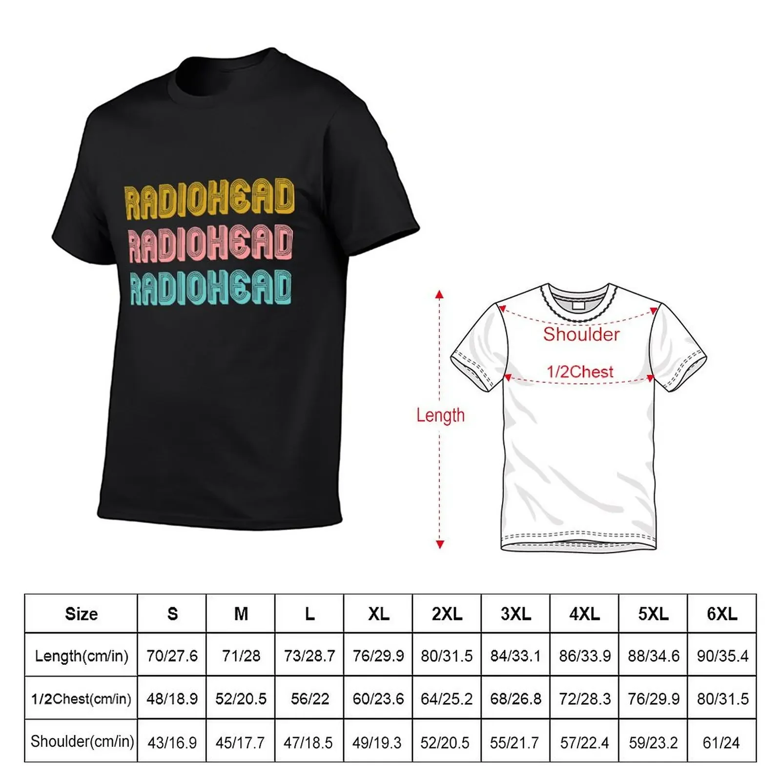 Retro Vintage Classic 80s Typography Style Design Radio T-Shirt oversizeds men t shirts high quality