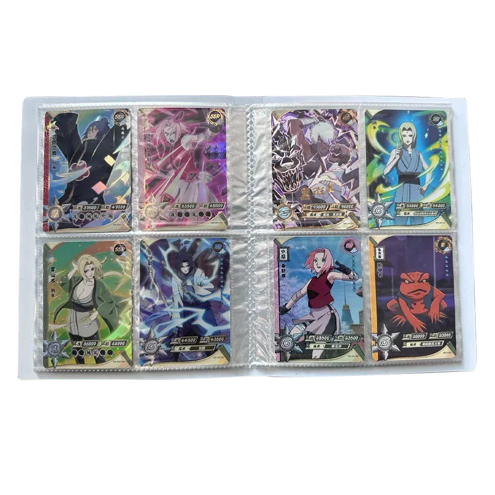 Naruto Card Card Book Uzumaki Naruto Uchiha Itachi Kyubi Anime Character Collection Book Storage Set Collection Card