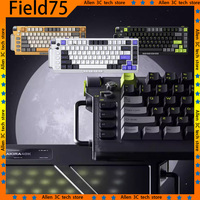 NuPhy Field75 Mechanical Keyboard Wireless 3-mode Bluetooth USB Hot Swap RGB 83 Keys PBT Office Custom Gamer PC Gaming Keyboard