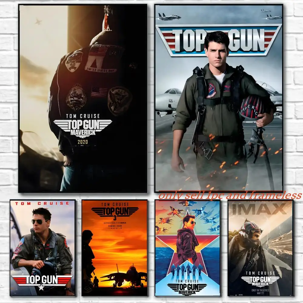 Top Gun: Maverick Movies Poster Painting with prints Home bedroom living room decoration gift