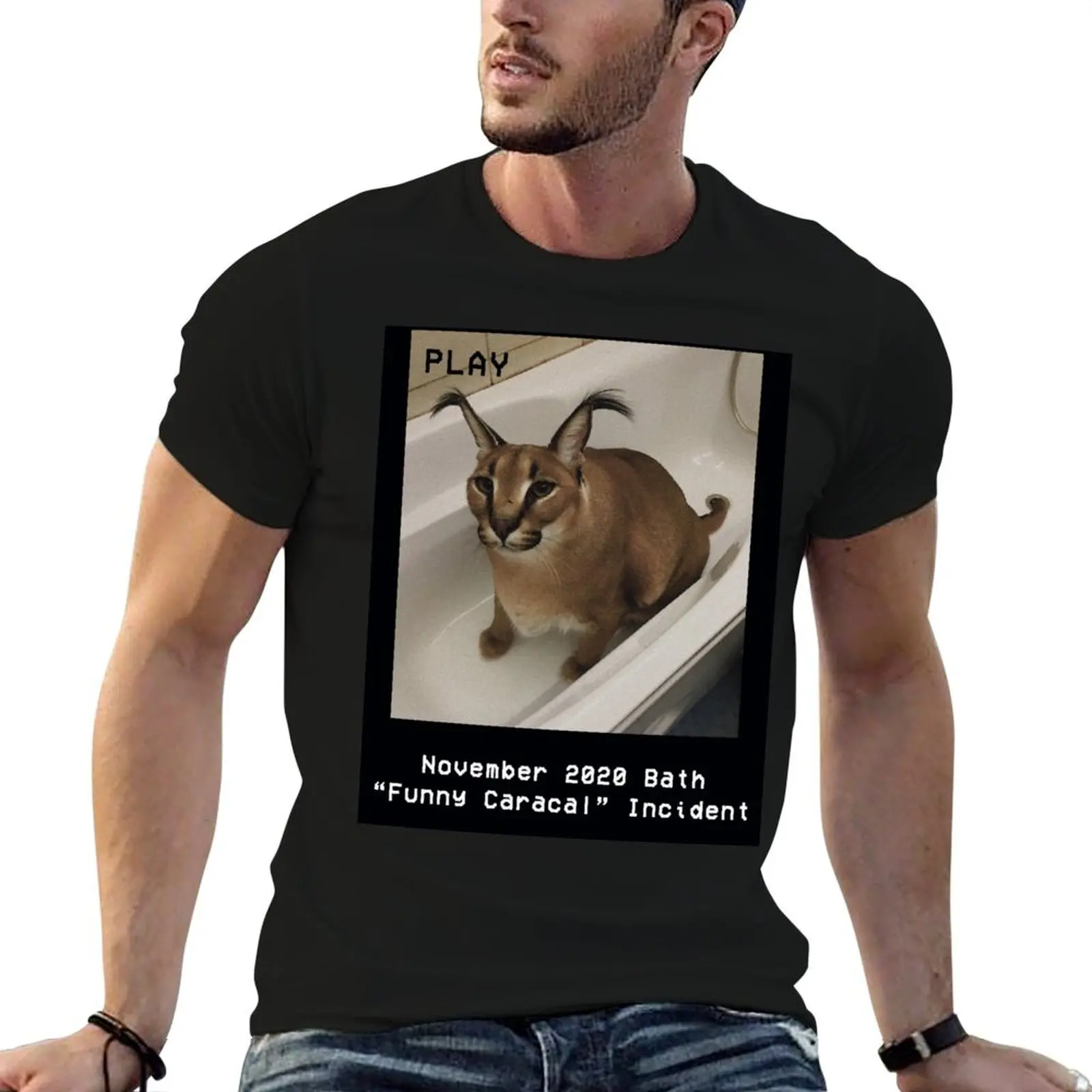 

BIG FLOPPAS MYSTERIOUS INCIDENT T-Shirt summer tops boys animal print slim fit t shirts for men