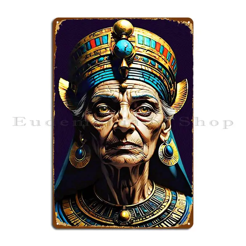 Night Venerated Cleopatra Metal Sign Wall Pub Pub Wall Decor Printing Customized Tin Sign Poster