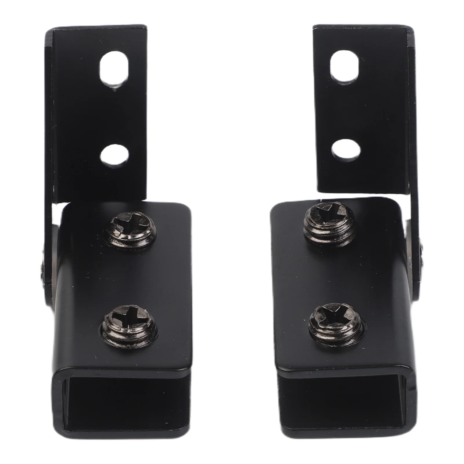 2PCS Magnetic Touch Glass Door Hinges with Nonporous Stainless Steel for Use on Glass Doors Cabinets and Display Cases