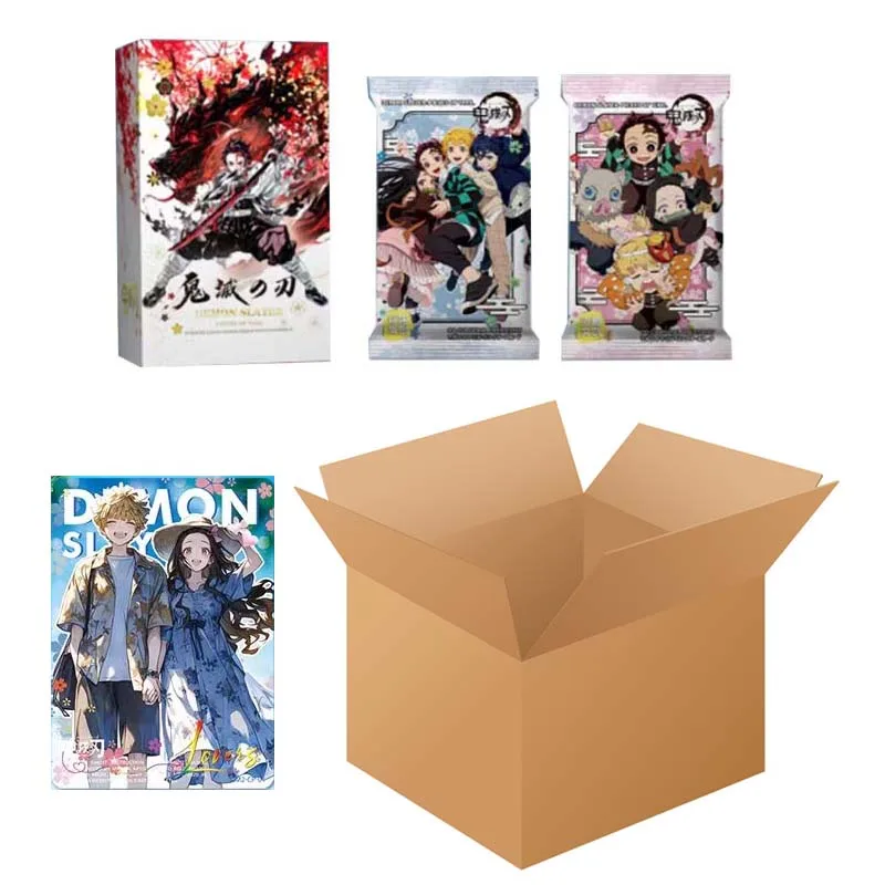 

Wholesales Demon Slayer Collection Cards Booster Box DQ Cultural Creativity Pieces Of Time Puzzle 1Case Playing Cards