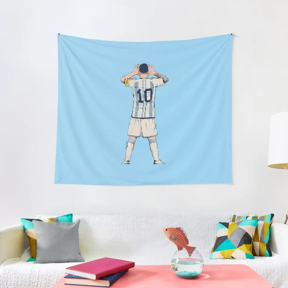 Messi vs Netherlands World Cup Qatar 2022 Tapestry Room Ornaments Home And Comfort Decor Room Decorations Aesthetics Tapestry