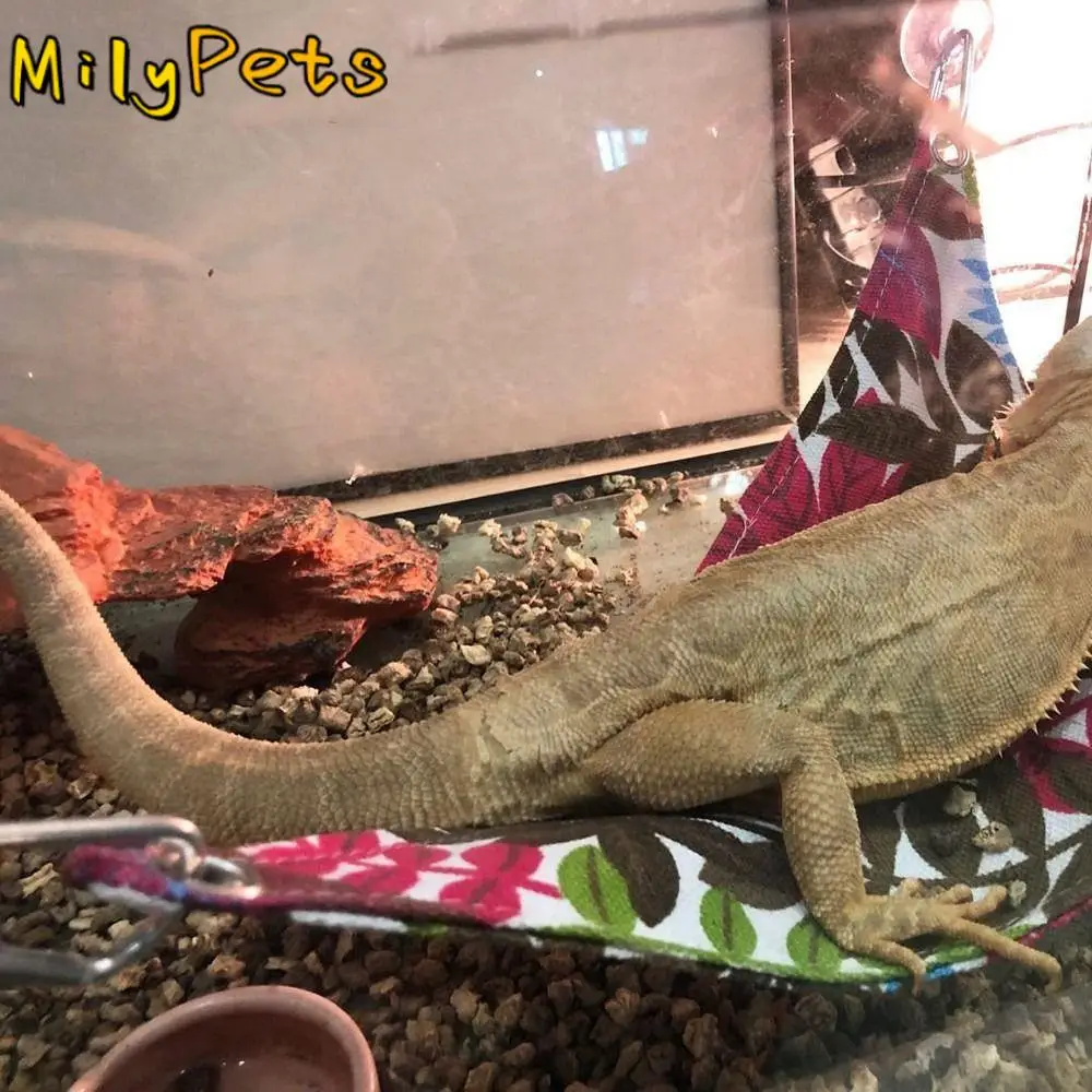 

Creative Comfortable Pet Hammock Waterproof Breathable Reptile Mat Easy To Clean Geckos Bed Mats For Reptile Snake Climb