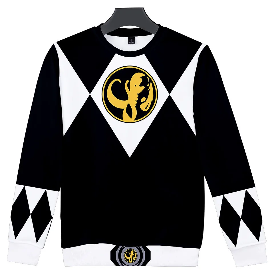 3 To 14 Years Kids Sweatshirt Game Mighty Morphin 3D Printed Hoodies Boys Girls Harajuku Cartoon Jacket Children Clothes