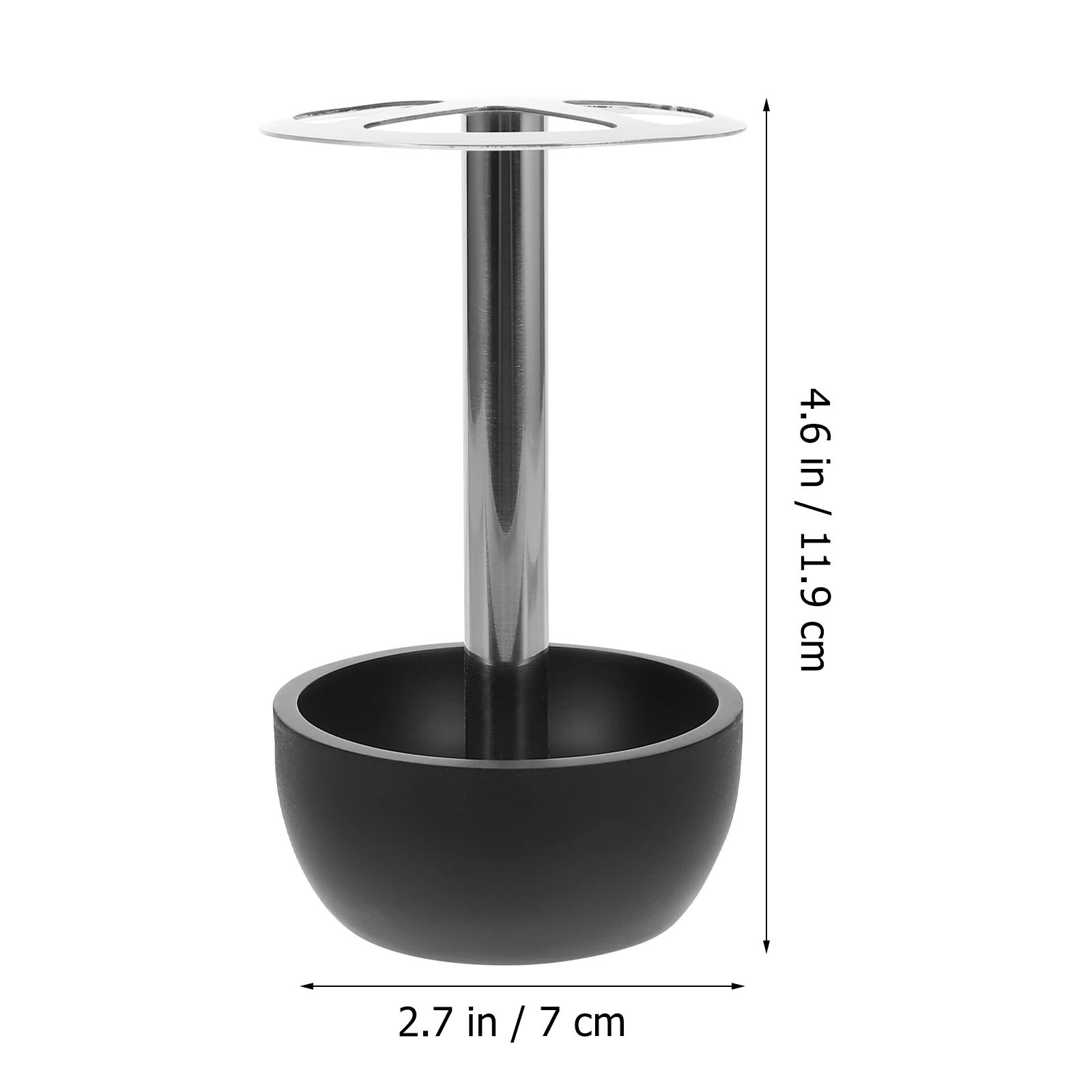 

Multi-Functional Stainless Steel Holder Bathroom Accessories Divided Toothpaste Stand Simple Design Household