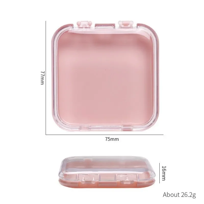 Caixas de unhas vazias para embalagem Caixa de forma quadrada Dicas de unhas Pressione Em Estojo de embalagem de unhas, Small Business, 10 Pcs