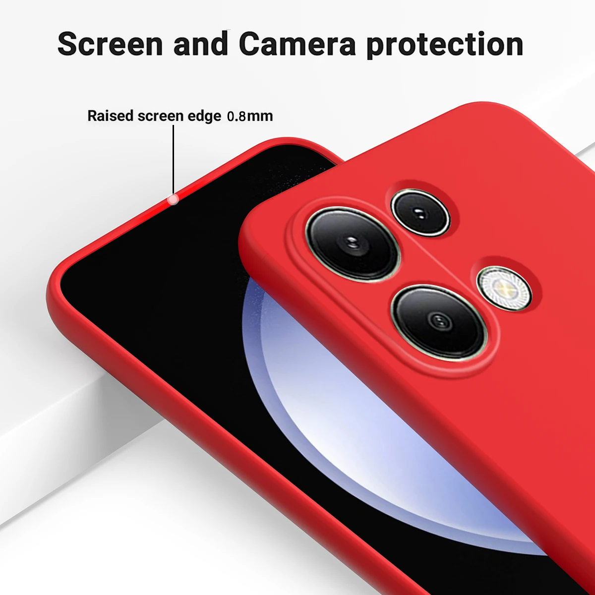 Original Liquid Silicone for Redmi Note13 Pro Cases for Xiaomi 14T Pro Shockproof Cover Caque for Redmi 14C Note13pro