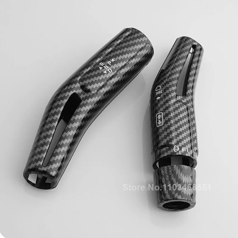 For Mercedes Benz E Class 2024 EQE SUV EAS C Class 2022 EOE Sedan SL S Class 2021 ABS Carbon Fiber Gear Shift Handle Cover Mat