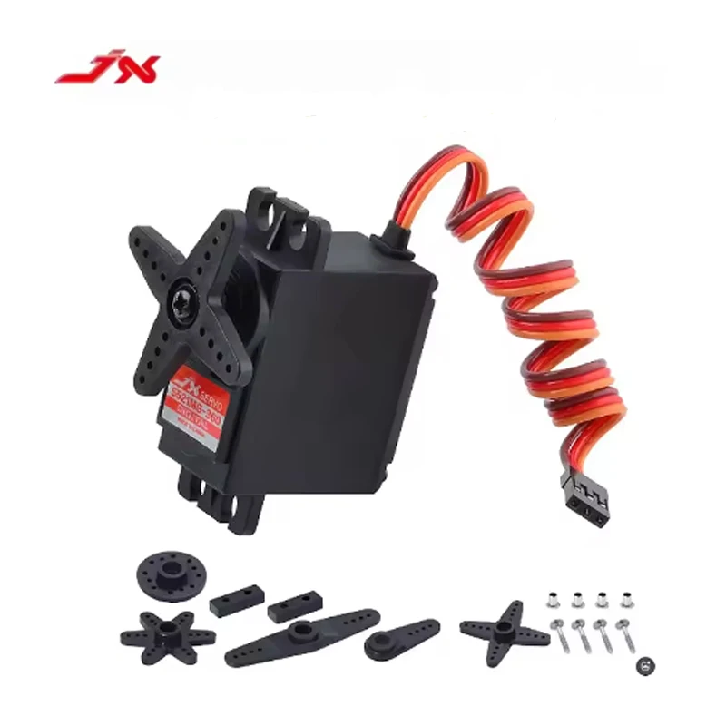 เจเอ็กซ์ เซอร์โว PDI-5521MG-360 360 ° 20กก.พวงมาลัยเกียร์โลหะดิจิตอลCore Servoแรงบิดสูงสําหรับ1/10 1/8 RCรถหุ่นยนต์RCรุ่นDIY