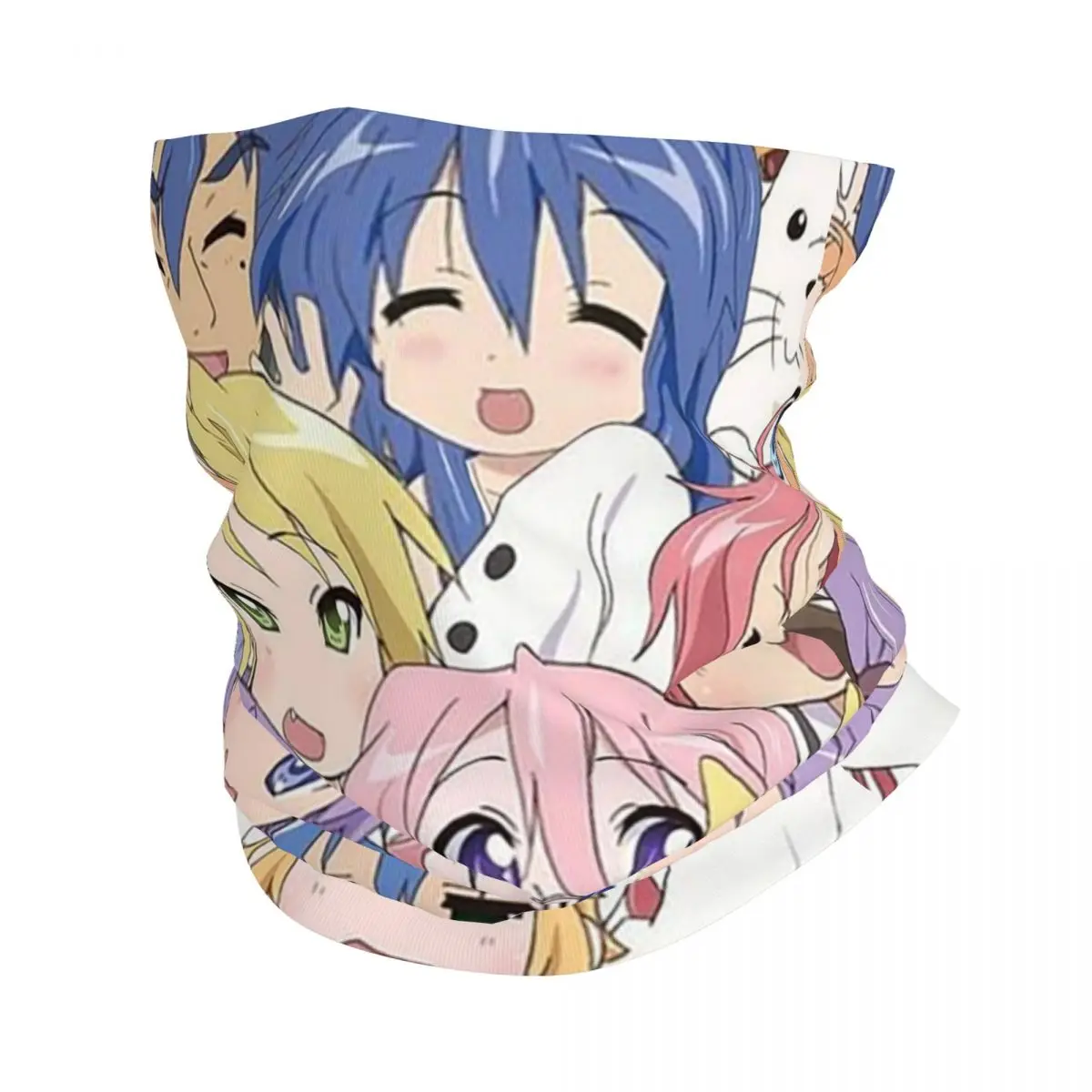 

Lucky Star Anime Lucky Star Anime Bandana Neck Gaiter Printed Wrap Scarf Cycling Scarf Hiking Fishing For Men Women Adult