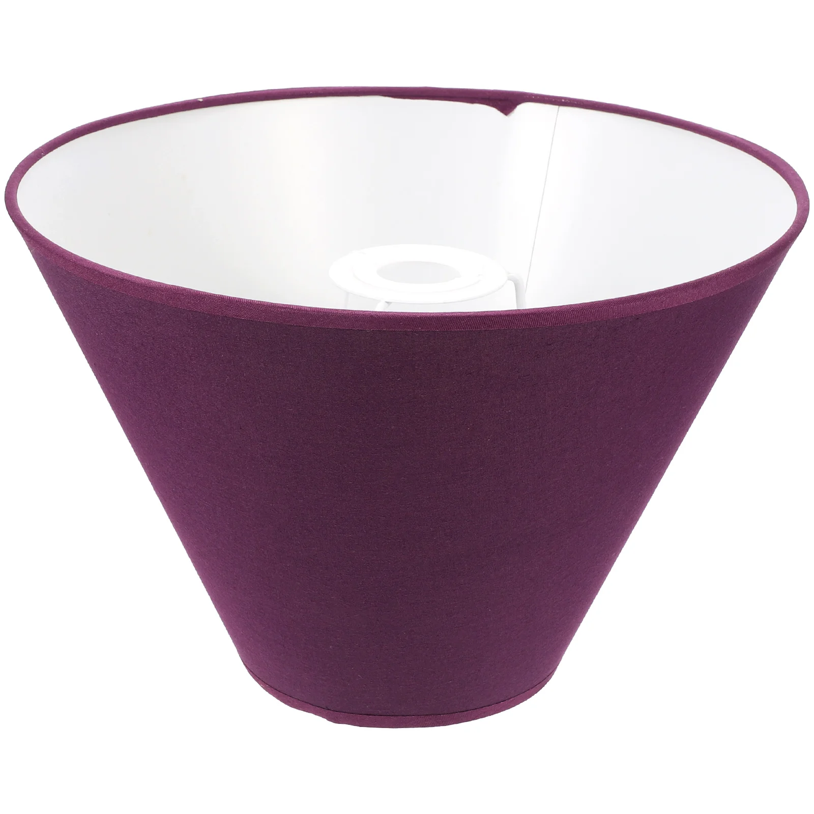

E27 Lamp Cloth Fabric Table Floor Bedside Replacement Lamp Shade Desk Lamps Purple Shade Replacement Home Hotel Decor