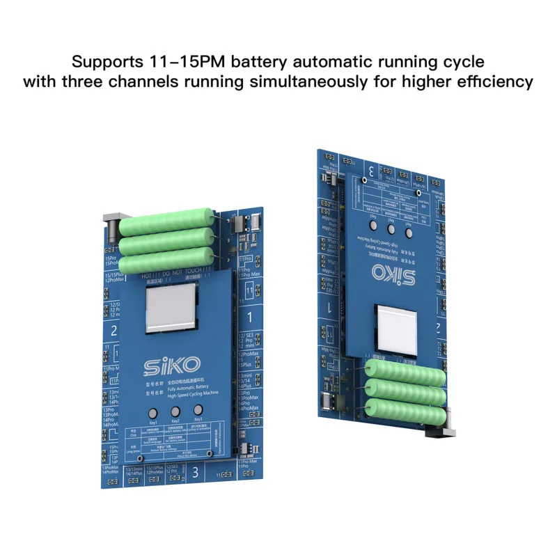 

5A Battery High-Speed Cycling Machiney ultra-high-speed charging and discharging 3-Channel Battery Cycle Tester Tools