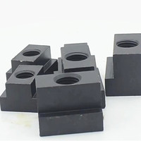 5Pcs M5 M6 M8 M10 M12 M14 DIN508 Black Oxide Finish Grade 8.8 Carbon Steel T-Slot Nut Tapped Through Slot T-nuts Furniture