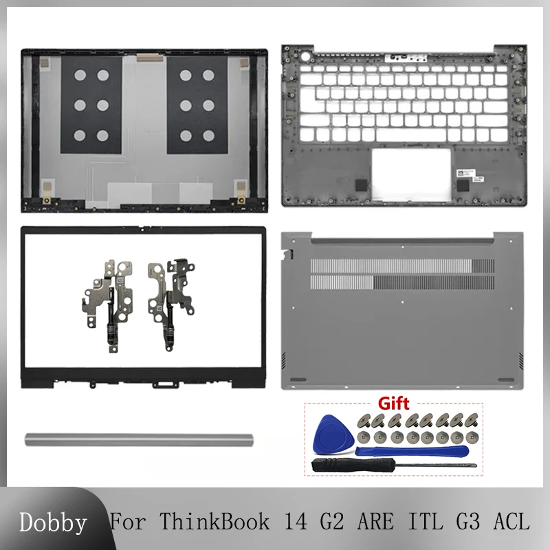 

New For ThinkBook 14 G2 ARE ThinkBook 14 G2 ITL 14 G3 ACL LCD Back Cover Front Bezel Hingescover Top Palmrest Lower Bottom Case