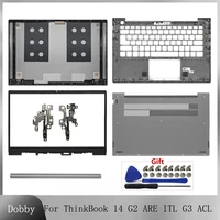 Nuevo para ThinkBook 14 G2 ARE ThinkBook 14 G2 ITL 14 G3 ACL LCD contraportada bisel frontal cubierta superior con bisagras reposamanos cubierta inferior