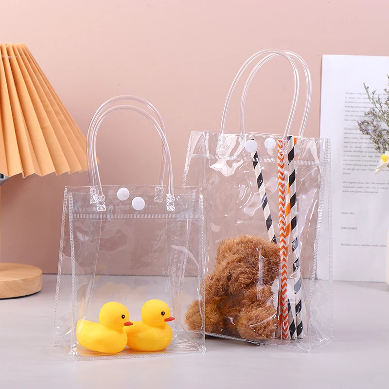 

10Pcs Transparent Gift Bags Holiday Gifts Birthday Gift Wrappers Parties Anniversaries Easter Valentine's Weddings Party Gifts