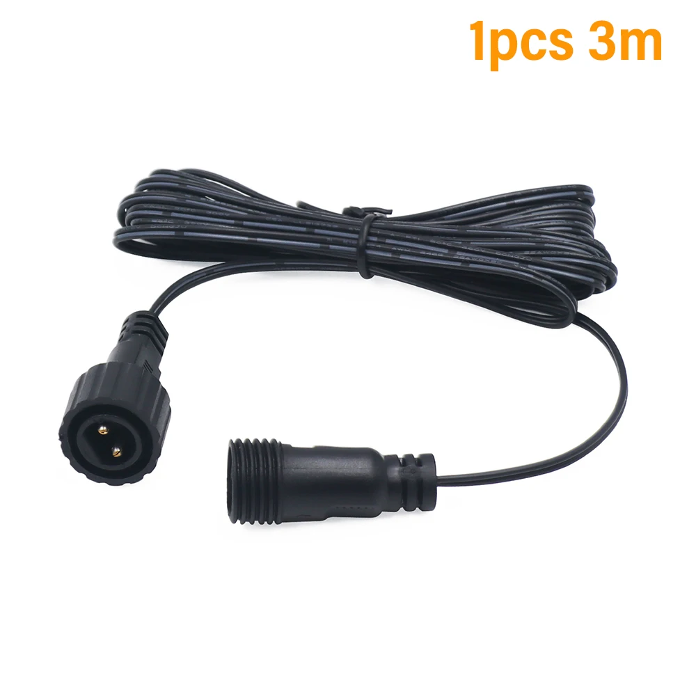Solarpanel-Box-Controller, 24 V, wasserdicht, mit 8 Blitzmodi, Kabel, 2-poliger Stecker auf Buchse, LED-Lichterkette, Outdoor-Dekoration – Detail 25