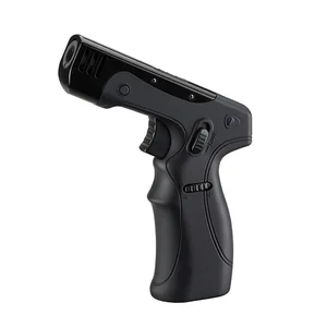 Turbo Windproof torch for kitchen, powerful gadgets, powerful gadgets, torch, cigar, barbecue, camping, adjustable, blue flame size, 1300c 12 Main Sales Mini Maçaric - №8