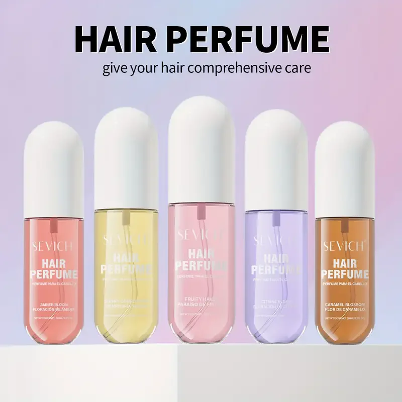 

Hair Essential Oil Hair Perfume Spray Moisturizing Long-lasting Shine Nourishing Natural Fragrance Hair Care Oil Spray 80ml