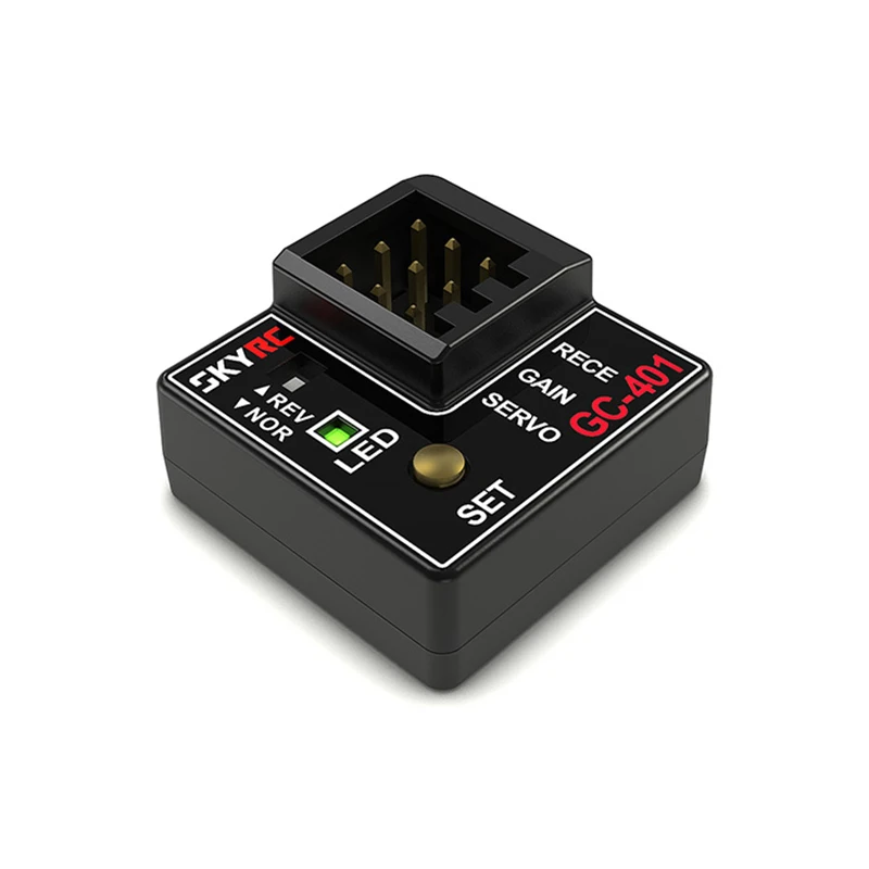 

SKYRC GC401 Mini Gyro Sensor Gyroscope for RC Car Drift Steering Output Corrective Integrated Compact