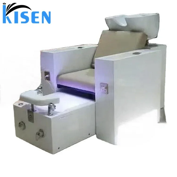 

Kisen salon furniture shampoo chair pedicure spa massage chair manicure chair