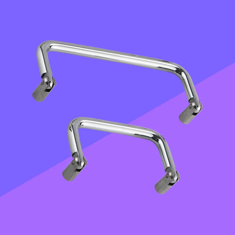 Double Folding Handle Industrial Toolbox Chrome Plated Cast Iron with Rotating Function for Equipment
